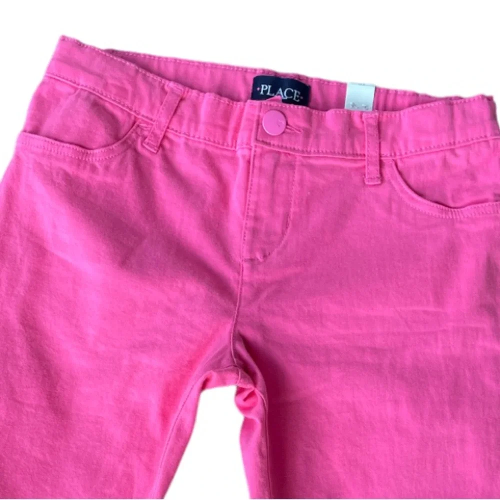 The Children’s Place pink girls pants adjustable waist size 10 NWT